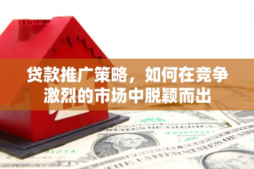 汉阳贷款推广策略，如何在竞争激烈的市场中脱颖而出