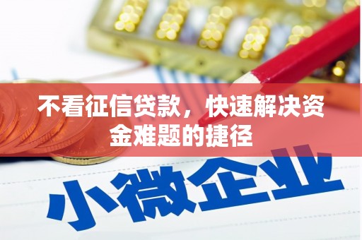 汉阳不看征信贷款，快速解决资金难题的捷径
