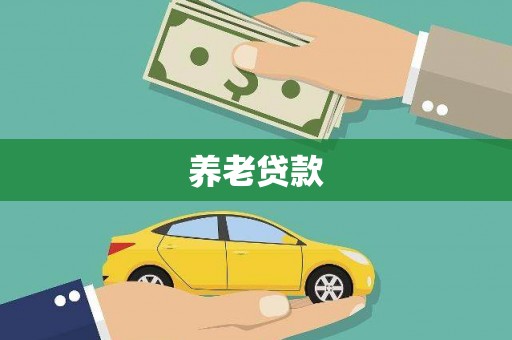 汉阳养老贷款