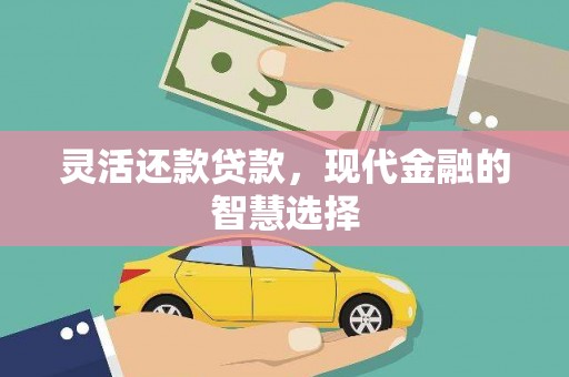 汉阳灵活还款贷款，现代金融的智慧选择