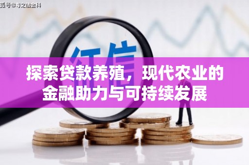 汉阳探索贷款养殖，现代农业的金融助力与可持续发展