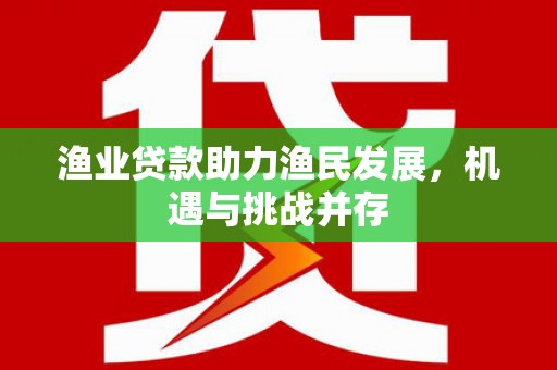 汉阳渔业贷款助力渔民发展，机遇与挑战并存