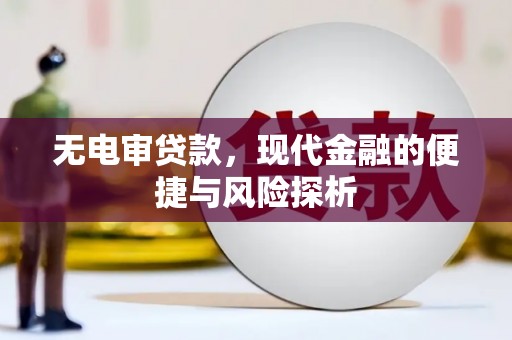 汉阳无电审贷款，现代金融的便捷与风险探析