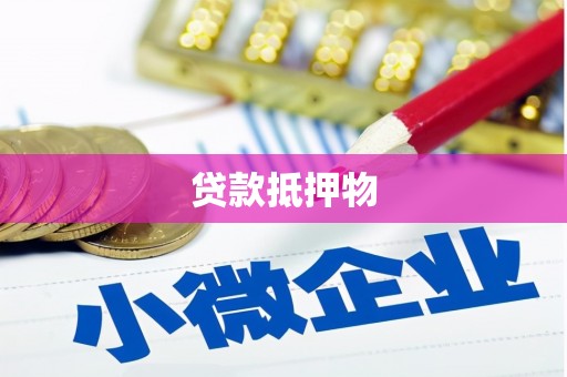 汉阳贷款抵押物
