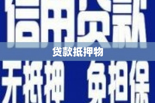 汉阳贷款抵押物