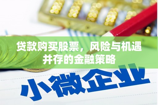 汉阳贷款购买股票，风险与机遇并存的金融策略