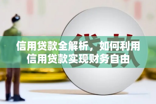 汉阳信用贷款全解析，如何利用信用贷款实现财务自由